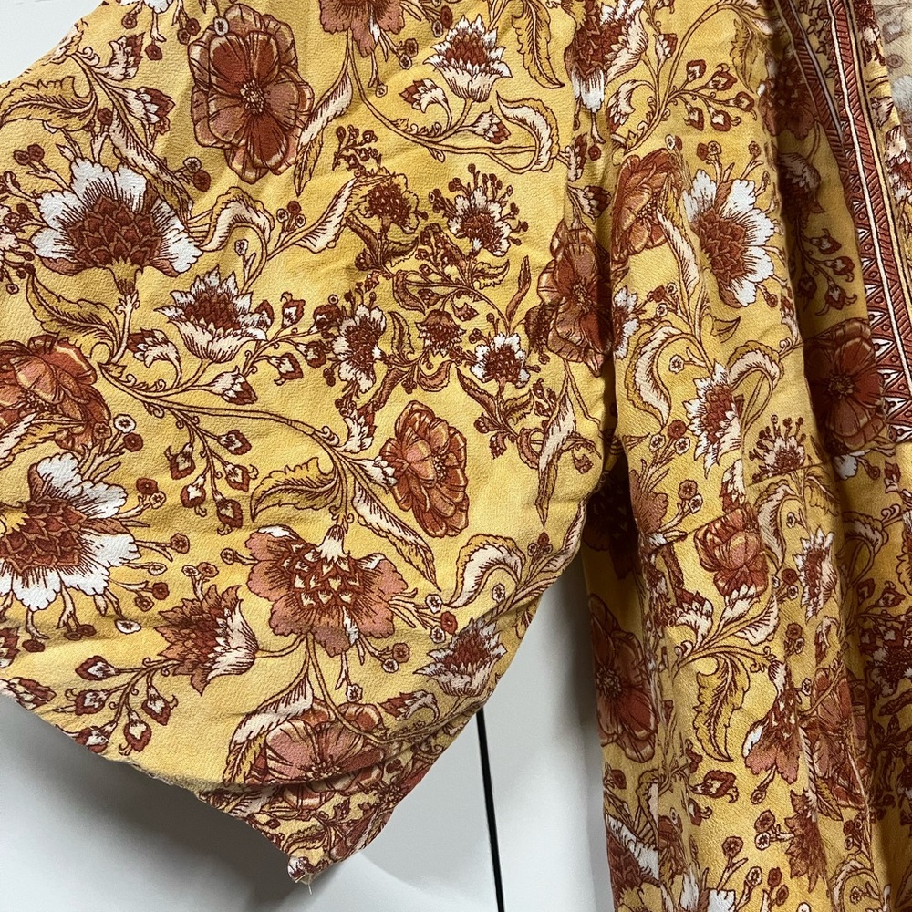 Knox Rose Multicolor Patterned Kimono - Picture 4 of 6